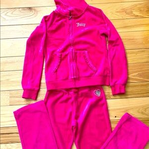 Juicy Couture velour tracksuit